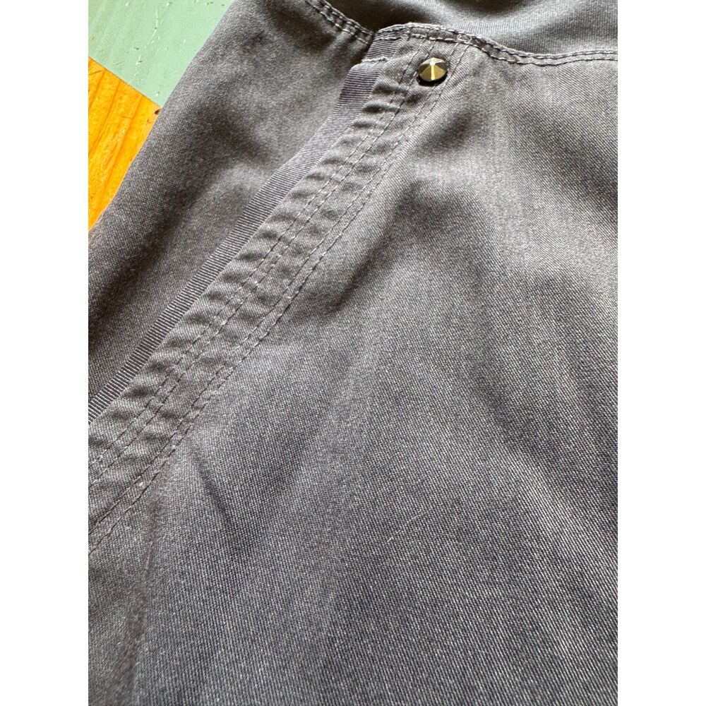 Purple Label YOGA by Healing Hands Gray Utility Cargo Scrub Pants Women’s M - Picture 12 of 12